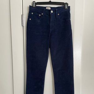 J Crew Vintage slim-straight corduroy pant